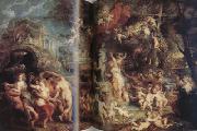Peter Paul Rubens The Feast of Venus (mk01) china oil painting artist
